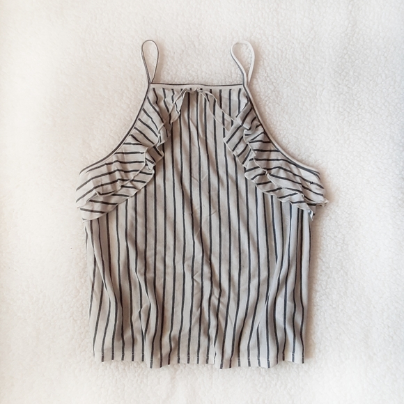 Pinstripe tank top - Picture 1 of 4